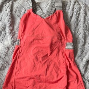 Lululemon push your limits coral tank